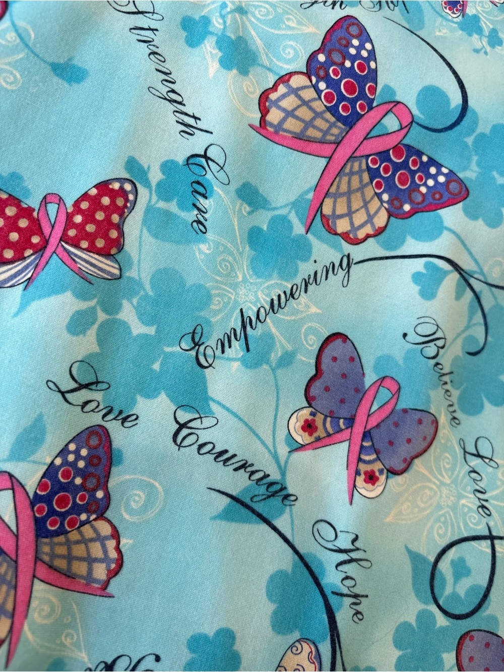 Butterfly Scrub Tops - Picture 3 of 7